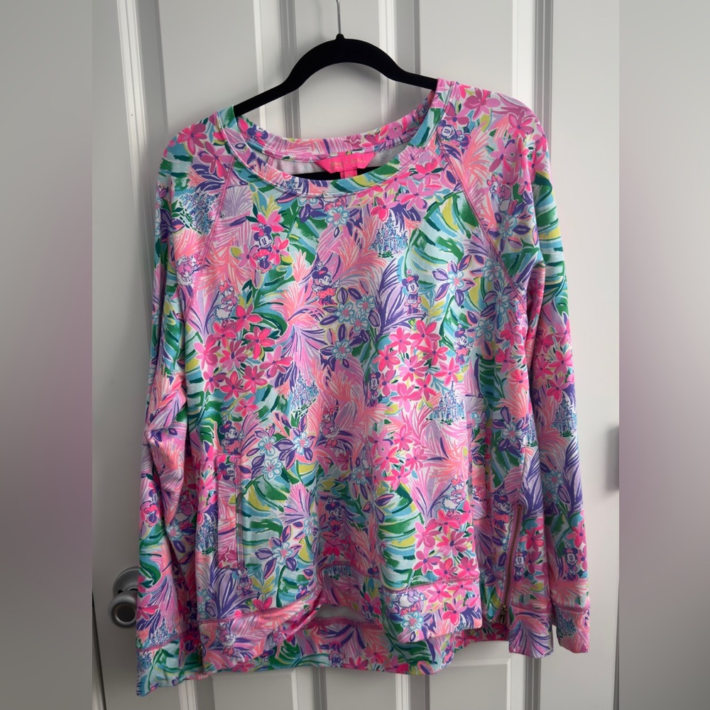 Lilly Pulitzer Disney Dreamin Daisy & Minnie Beachcomber Pullover